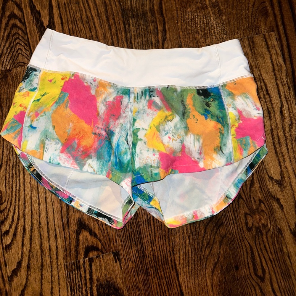 Lululemon abstract shorts